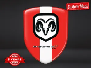 Dodge Heckscheibenaufkleber Exklusiv Minimal Anpassbar
